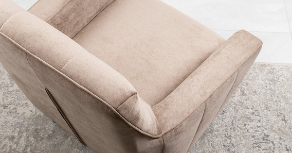 Кресло для отдыха Арно ТК 565 велюр Лаки 04 песочный