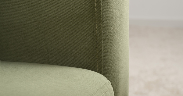 Диван-кровать прямой Барселона ТД 672 велюр Diagonal 694 оливковый