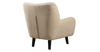 Кресло для отдыха Дакота ТК 582 велюр Vendetta 02 кремовый, Riga 1598 z1 col 6 бежевый
