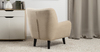 Кресло для отдыха Дакота ТК 582 велюр Vendetta 02 кремовый, Riga 1598 z1 col 6 бежевый