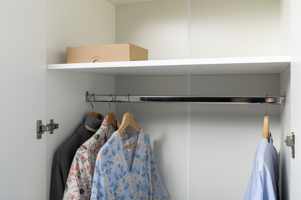 Спальня Эйр композиция 1 белый РЕ шагрень, спальное место 160 х 200