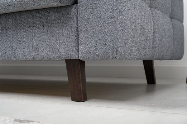 Диван-кровать прямой Эмили ТД 915 велюр серый