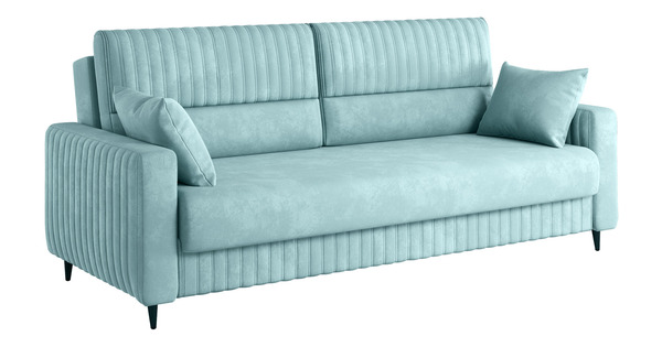 Диван-кровать прямой Изабель ТД 736 велюр Романс минт ментоловый