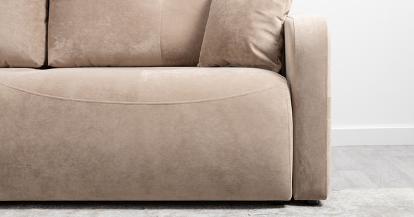 Диван-кровать прямой Марсель ТД 704 велюр Aura 04 мокко