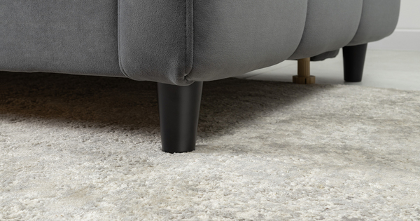 Диван-кровать прямой Невада ТД 571 велюр Vendetta 11 графитовый серый