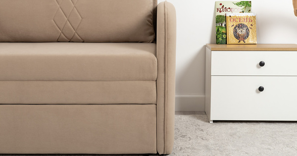 Кресло-кровать Юта (85) ТК 521 велюр Вивальди 21 латте